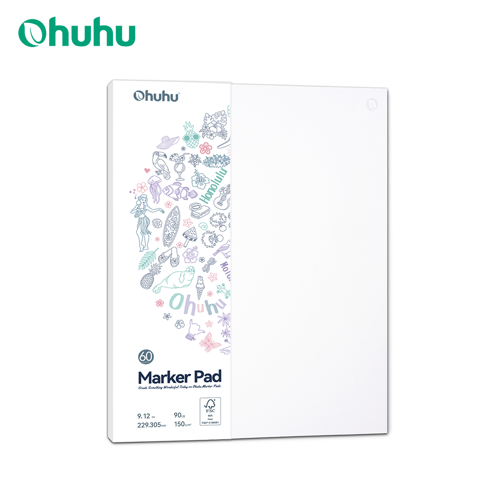 Photography Book - Двусторонние маркеры Ohuhu, художественный альбом для