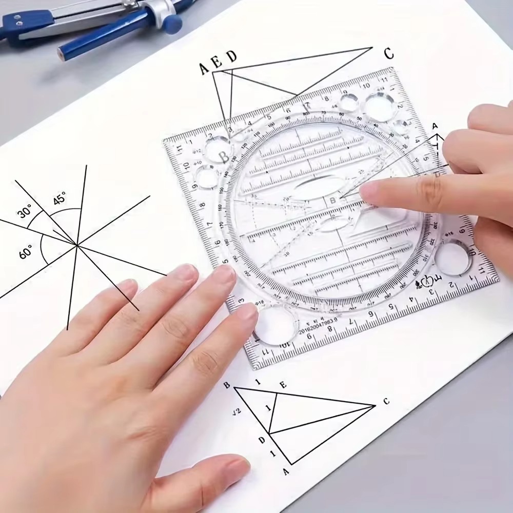 Photography Geometry - 1 шт. Многофункциональный вращающийся шаблон для